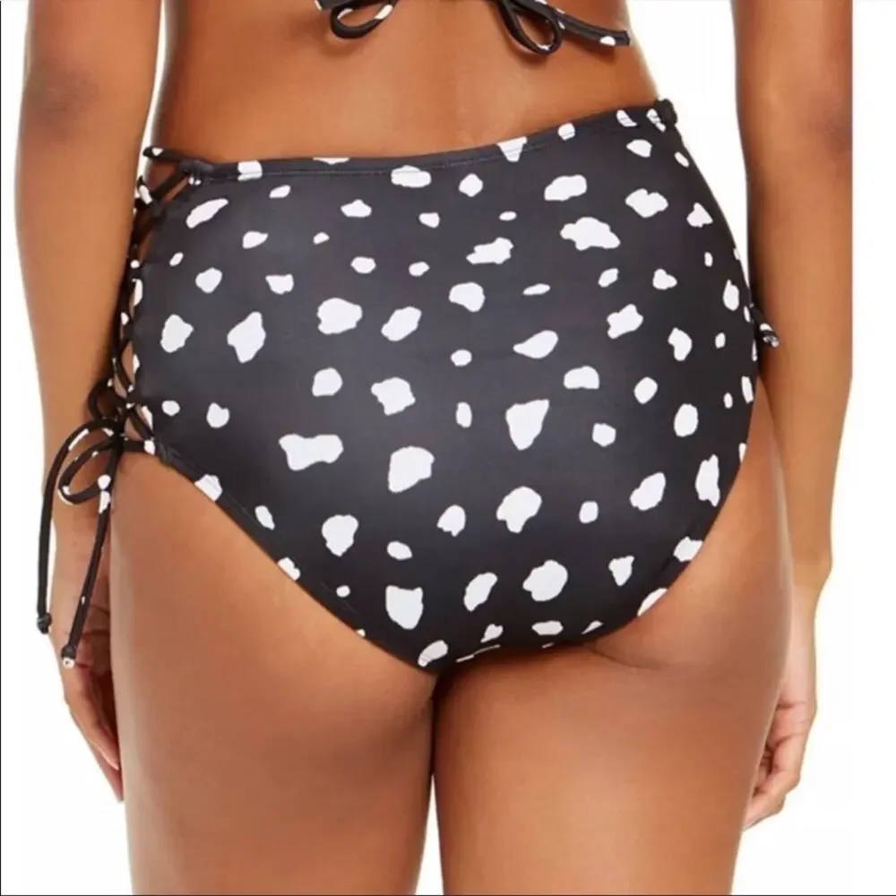 Sundazed COW Spot Stella High Waist Swim Bottom